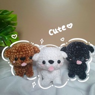 Baby poodle doll - amigurumi poodle - baby poodle - baby poodle knitted doll - amigurumi pudel - pud