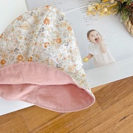 鼠尾草手工雙層寶寶漁夫帽 嬰兒帽 防曬帽 嬰兒禮物