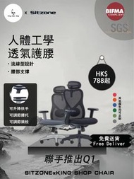 Free Deliver現貨護腰網椅