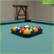 [LovoskibcMY] Drop-Resistant 9-Ball Rack Standard Size Angular Pool Rack Billiard Ball Racking Frame