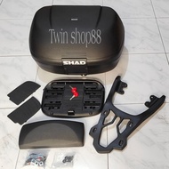 Shad Sh42 Box Package 42SH Plus Backrest Plus Bracket Box Verza Versa, Cb 150 Verza