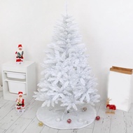 [lzdxwcke3pu] 3 Ft Artificial Christmas Tree Holiday Decoration White PVC Lifelike for Home