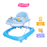 Xe tập đi Akigo Xanh dương có nhạc W1118PB8-2