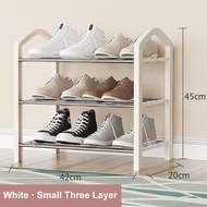 Shoe Rack Multilayer Shoes Organizer Rak Shoe shelves Rak kasut Kasut Lightweight Easy To Assemble Keluli Tahan Karat  3/4/5 Tier