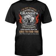 To Grandpa I'M Not Retired I'M A Full Time Grandpa Tshirt Gift For Grandpa Cool Grandpa Tshirt Fathe
