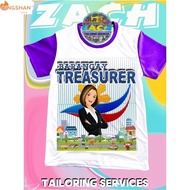 BARANGAY TREASURER SUBLIMATED SHIRT