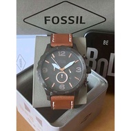 fossil watch leather for men
