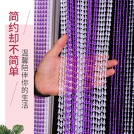 Tirai Manik Langsir Perkahwinan Labu Manik Berlian Akrilik Bilik Mandi Pintu Masuk Rumah Partition H