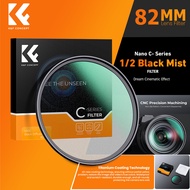 KNF Concept 82mm Lens Filter Nano-C Black Mist 1/2 Filter K&F Concept