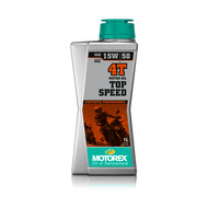 น้ำมันเครื่อง MOTOREX 4T MOTOR OIL TOP SPEED 1L 15W 50