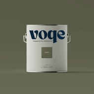 Voqe สีน้ำอะครีลิคแท้ 100% เฉดสีเขียวขี้ม้า สีทาบ้าน ทาอาคารเกรดพรีเมี่ยม เนื้อสีเยอะ