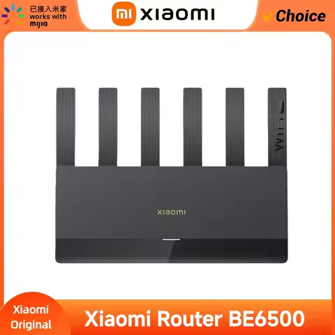 NEW Xiaomi Router BE6500 Qualcomm Quad-Core Wi-Fi 7 Mesh 2.5G Network Port IPTV OFDMA Game Accelerat