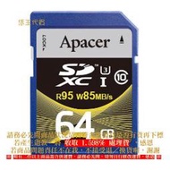 C【恁玉代買】《展碁APACE》Apacer SDXC UHS-I U3-64GB高速卡@14.64S02.9