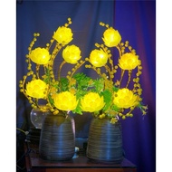 Lotus altar lamp, 5 lotus lamp model