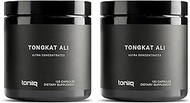 200,000x Strength Tongkat Ali Extract -Third-Party Tested 2% Pure Eurycomanone - Longjack 200:1 Tongkat-Ali Extract -Tested Tongkat Ali for Men - Highly Concentrated Formula - 2 Pack