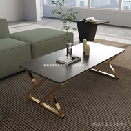 Influencer Slate New Style Coffee Table Simple Hot-selling Coffee Table Small Apartment Rectangular 