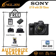 Sony Alpha A7 Mark IV / A7IV / A7 IV / A7M4 Mirrorless Digital Camera with FE 28-70mm Lens