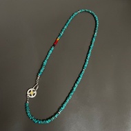 Kikuchi Goros Golden Tangcao Wheel Eagle Hook Turquoise Chain (Medieval) s925 Silver (kenkikuchi/Gor