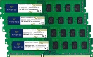 Timetec 32GB KIT(4x8GB) DDR3 1600MHz (DDR3-1600) PC3-12800 (PC3-12800U) Non-ECC Unbuffered 1.5V CL11