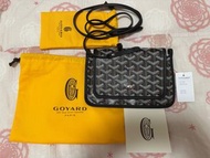 Goyard Plumet 黑色 信封包