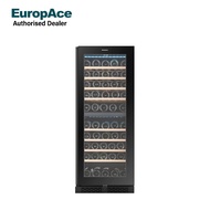EuropAce 70 Bottles Dual Zone Wine Chiller EWC8701DBK / EWC 8701D