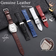 Crocodile Grain Leather Smart Watch Strap 18/23/26mm for FM Franck Muller 8880 952 6000H 6002H Quick