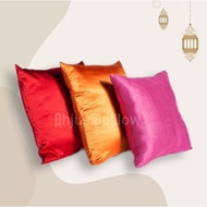 Luxury Premium Satin Silk Sofa Chair Cushion Cover 60x60 | 65x65 | 70x70 with Zipper