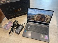 MSI 電競筆電 15 A12VE-093TW i5-12450H 16G RTX4050 二手筆電 遊戲筆電 ROG