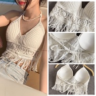 【12 Hour Ship】For Beach Outfit Woman Crochet Swimwear Boho Crochet Top Swimsuit