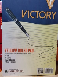 Victory Yellow Ruled Pad Paper Whole