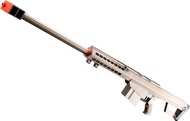 Airsoft - Matrix Barrett Licensed M82A1 Cycling Action Airsoft Sniper Rifle (Model: Desert Earth/Gun