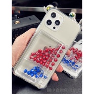 Playable Fun Decompression Shake Lottery Lottery Lottery Number Shaker Two-Color Ball Phone Case viv