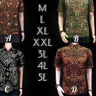 PRIA KEMEJA Batik Shirt Short Sleeve BATIK Shirt For Men