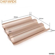 Baguette Pan Chefmade Baguette Tray wk9026 / wk9083