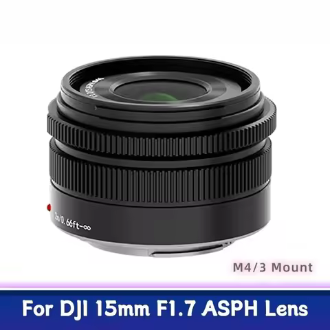 New Genuine for DJI 15mm F1.7 M4/3 Mount Lens For Panasonic Wide-angle Mirrorless Lens
