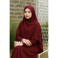 Voal Syar'i Square Hijab UK 130 x 130 laser cut Square Hijab WB1 Veil