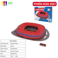 Mô hình sân vận động bóng đá Allianz Arena - Bayern Munchen