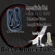 Co2 Bicycle Inner Tube 22x1 3/8 (Schrader)