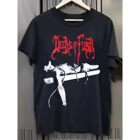 Deeds Of Flesh Disgorge Dying Fetus Black Size S 3Xl T Shirt