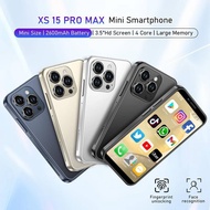 XS15 Pro Max Mini Smartphone Android 8.1 Dual SIM 3G/4G Network 3GB RAM 64GB ROM 3.5’ Display 5MP Ca