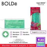 Bolde Super MASK / Masker Medis 3 Ply ( 4 pcs )