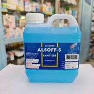 (หมดอายุ 12/2025) ALSOFF-S 1ลิตร alsoff-s hand sanitizer 1 แกลลอน แอลกอฮอล์
