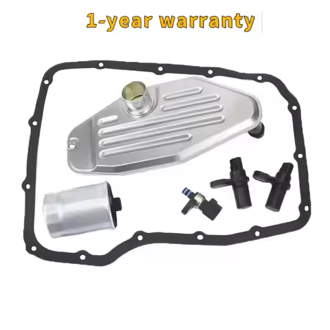 45RFE 545RFE 65-68RFE Transmission Oil Filter & Pan Gasket & Pressure Wheel Speed Sensor Kit For Chr