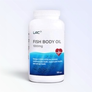 LAC Fish Body Oil 1000mg (180 Softgels)