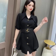 Plus Size Blouse Women Narrow Waist Slimmer Look 2023 Summer Shirt