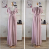 Pink Long Dress AZAZIE Brand