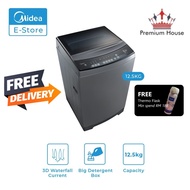 Midea MFW-1255CV MFW1255CV 12.5KG Fully Auto Washing Machine / Washer (REPLACE MFW-1250MV2)
