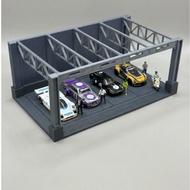 1: Scale Showroom Open Garage Diorama - Hotwheels Diorama