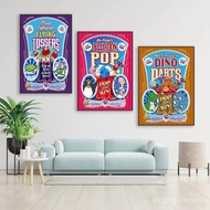 Disney Buzz Lightyear Woody Movie Poster Toy Story Classical Film Prints Woody Buzz Lightyear Canvas