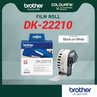 Brother Original 29mm Label Sticker DK-Roll DK-22210 Black On White for QL700 QL720 QL800 QL820 DK22